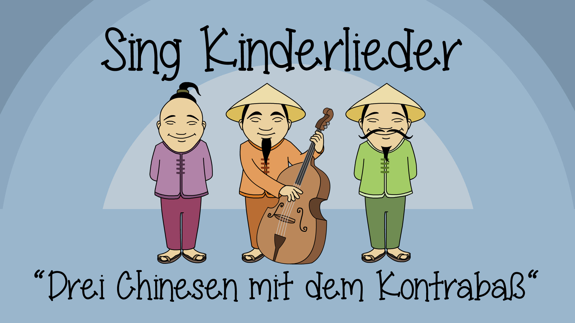 Drei Chinesen mit dem Kontrabass