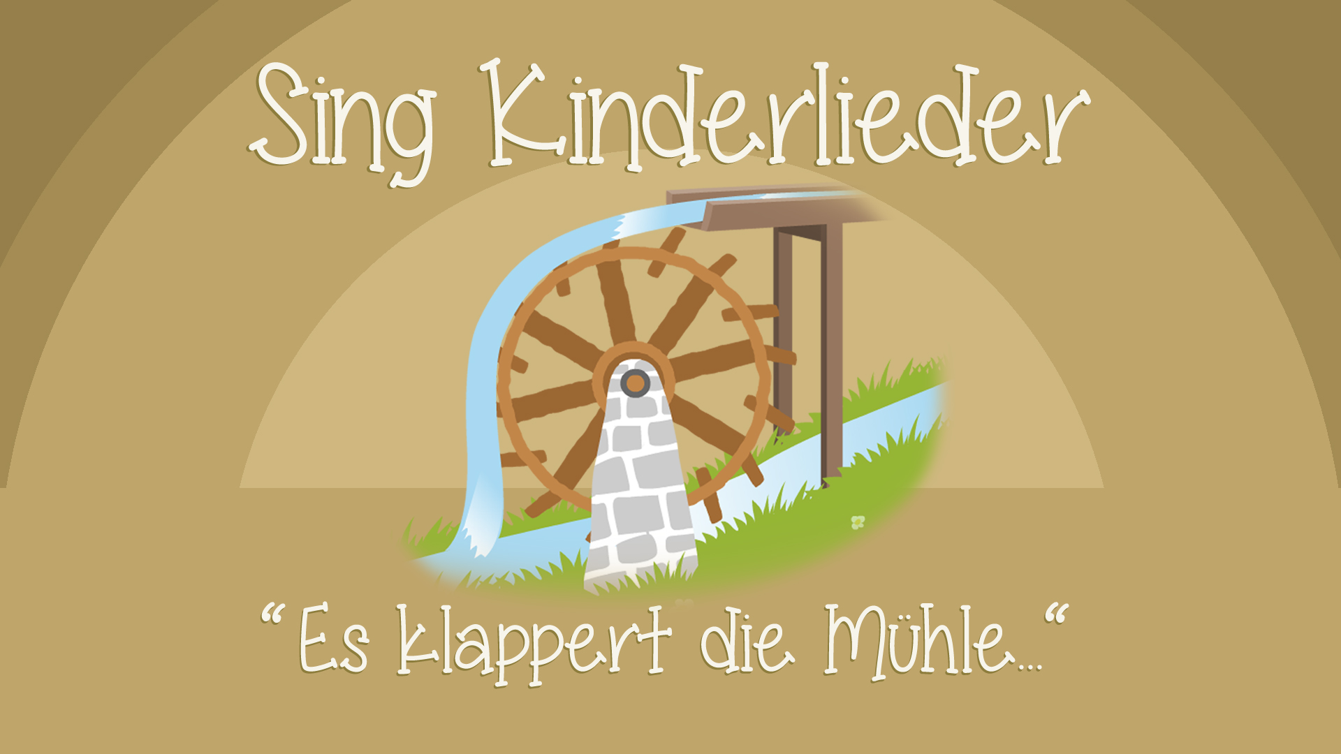 Es klappert die Mühle am rauschenden Bach