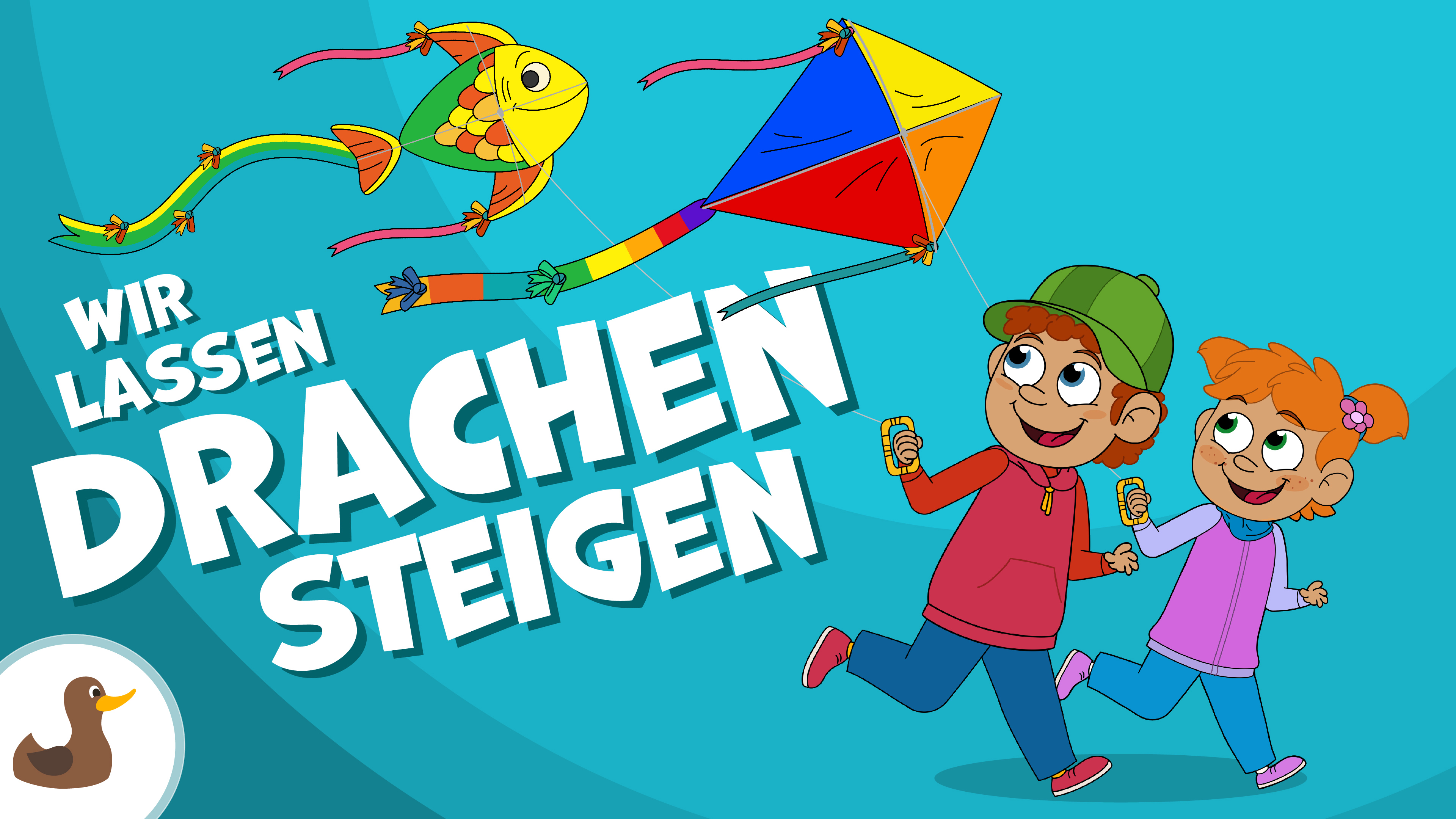 Wir lassen Drachen steigen