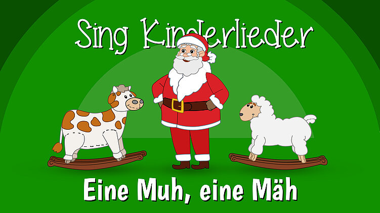 Der Weihnachtsmann kommt (Eine Muh, eine Mäh)